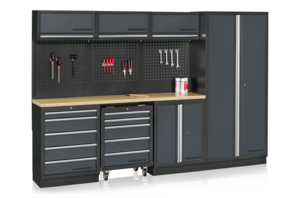 Garageinredning Homeworx Deluxe Grey